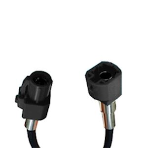 HSD Code A Black Male to Female 5 meter cable assembly (HSDC500CM-AM-AF)
